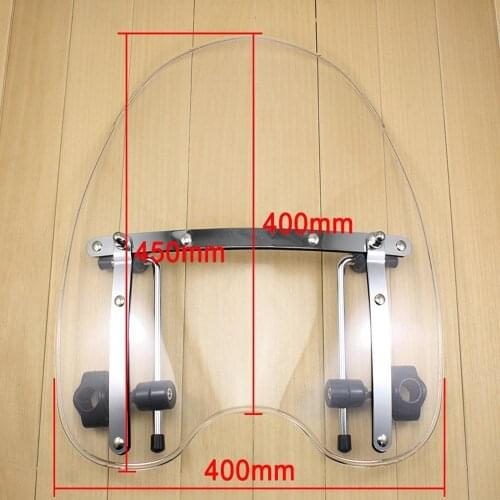 Motorcycle Windscreen Windshield For Harley Davidson all models 70-15 Sportster Electra Glide Softail XL883 XL1200 XL50 FXSTD