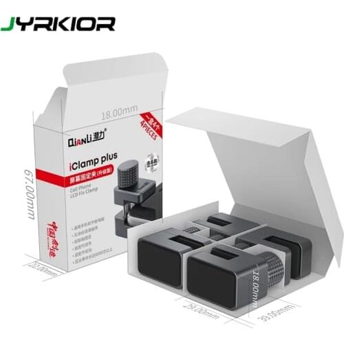 Qianli iClamp Phone LCD Screen Fix Fixture Clip Set Metal Fastening Clamp Adjustable Tools for iPhone iPad Tablet PC Repair