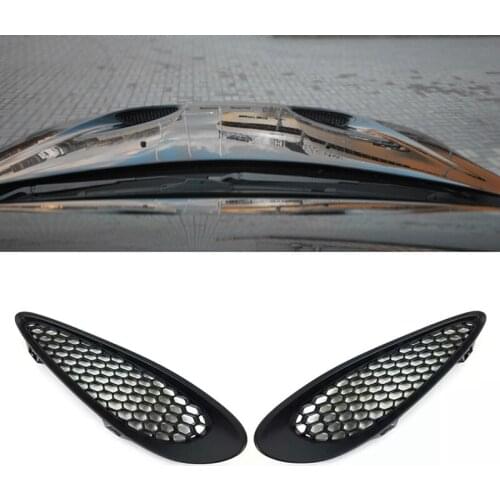 NEW-Car Left & Right Hood Trim Bezel Hood Bezel Insert Trim for Jeep Grand Cherokee 2012-2019 68090699AB 68090698AB