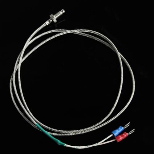 1/5/10pcs 2020 New 1M 3.3ft K-Type Thermocouple Temperature Controller 0-800℃ Thread Sensor Probe Cable 6mm Gas Steam Thread