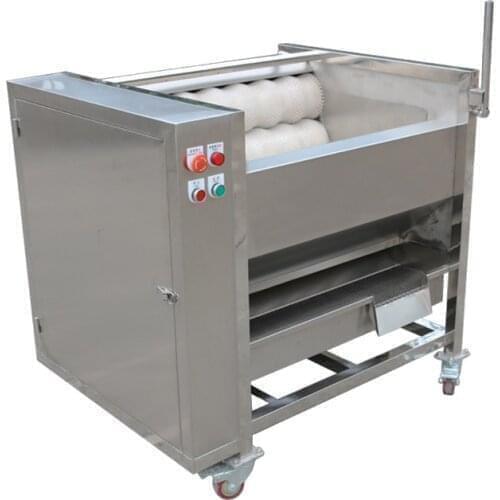 Brush Roller Vegetable Potato Carrot Cassava Breadfruit Washer Peeler Machine Washing and Peeling FREE CFR BY SEA