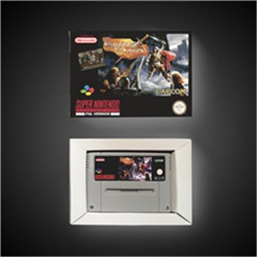 Knights of the Round - EUR Version Action Game Card with Retail Box