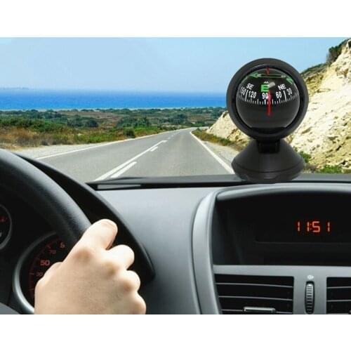 Car Truck Boat Self-adhesive Navigation Compass Ball Dashboard Placement Decoration Ornament