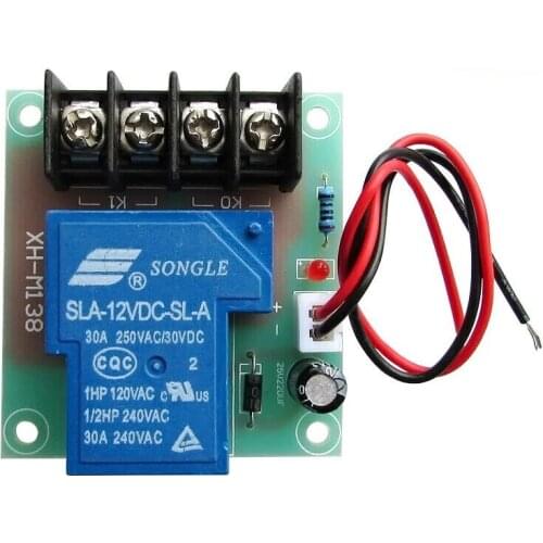 30A High Current Contactor Switch 12V Electric Relay Board DC Power Control new