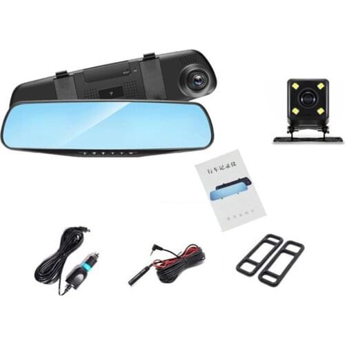 4.3 Inch Car SUV DVR Video Dash Camera 1080P G-Sensor Video Tachograph Cam Driving Recorder Auto Car Accessories
