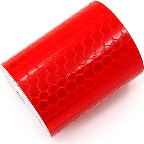 5cmx3m Safety Mark Reflective Tape Stickers Car-styling Self Adhesive Warning Tape Automobiles Motorcycle Reflective Film