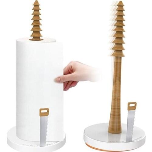 Paper Roll Holder Kitchen Towel Holder For Home Bathroom Equipment Kitchen Rolls Accessories Roll Paper Stand #20