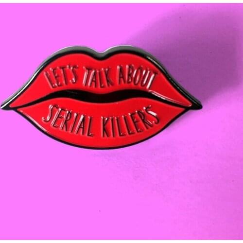 Daide Maoyi Brooches Lips For Clothes