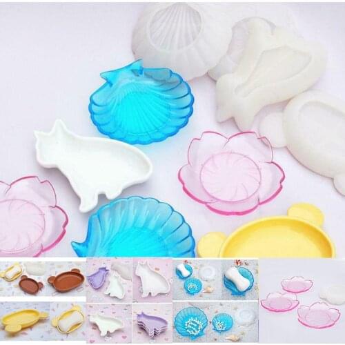 Mold for holding soap Mold Dish Jewellery Storage Silicone Mould Craft Tool Resin Making Casting