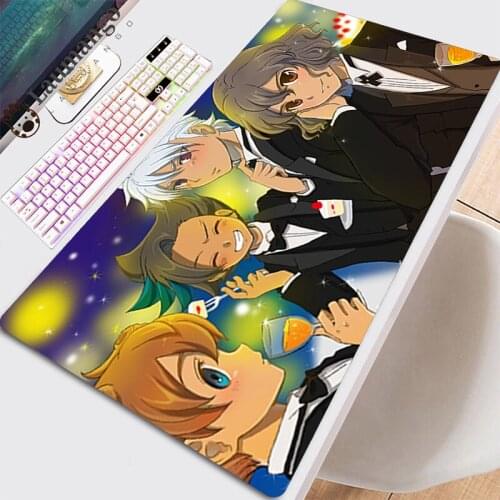Mouse Mat Pad On The Table Gamers Accessories Pads Laptop Gamer Long Keyboard Carpet Kawaii Xxl Desk Custom Cute Inazuma Eleven