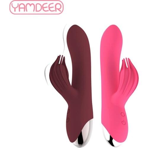 Tongue Licking G Spot Clitoral Vibrator Clit Tickler Sex Toy for Women 10 Pattern Vibrating Vaginal Massage Adult Orgasm Product