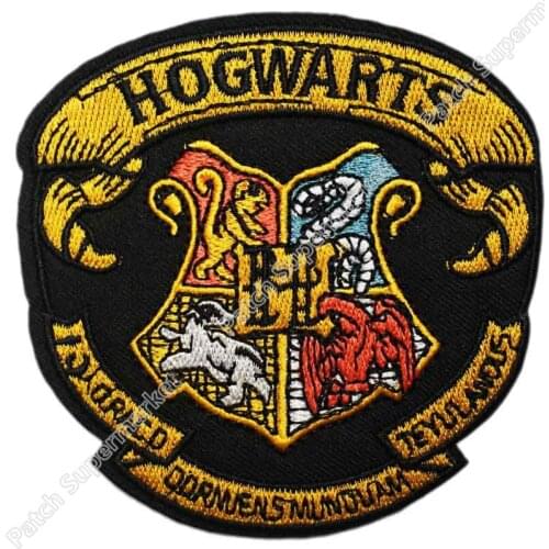 House of Crest Emblem Embroidered Robe Iron On Patch rock retro applique wholesale dropship