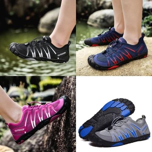 Big Size Summer Water Shoes for Men Women Breathable Barefoot Quick Dry Beach Swimming Aqua Shoes Man Hiking Sneakers Outdoor