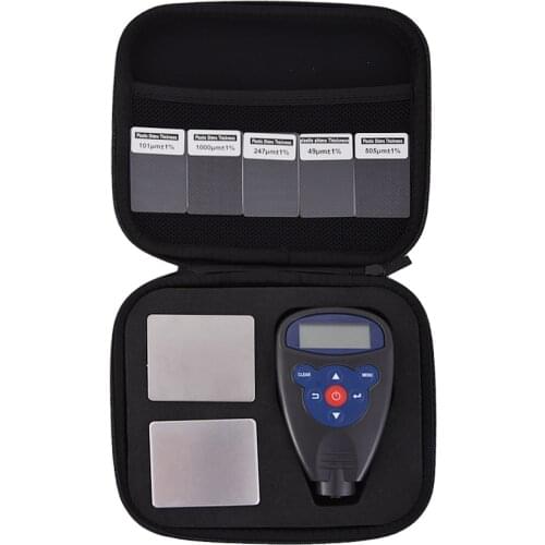 New WH82 Dual-use Coating Thickness Gauge Accurate Measurement Iron-aluminum Double Base Coating Thickness Gauge 0-1250 Microns
