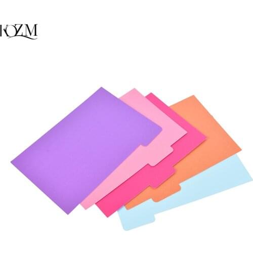 A5 A6 Inner Page organizer Notebook Index Paper Separator Divider Pages 5 Sheets Matching Filofax Binder Index Dividers
