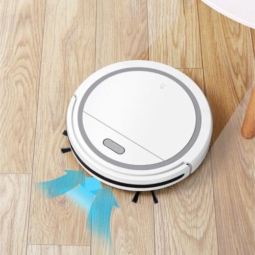 3 in 1 Intelligent Voice Sweeping Robot USB Rechargeable Smart Vacuum Cleaner M7DF