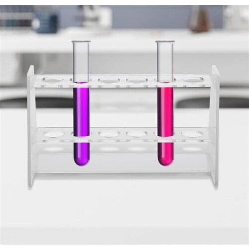 Experimental Test Tube Rack Plastic 6-Hole Test Tube Holder Laboratory Supplies Cell Holder For Organic Colorimetric Tube
