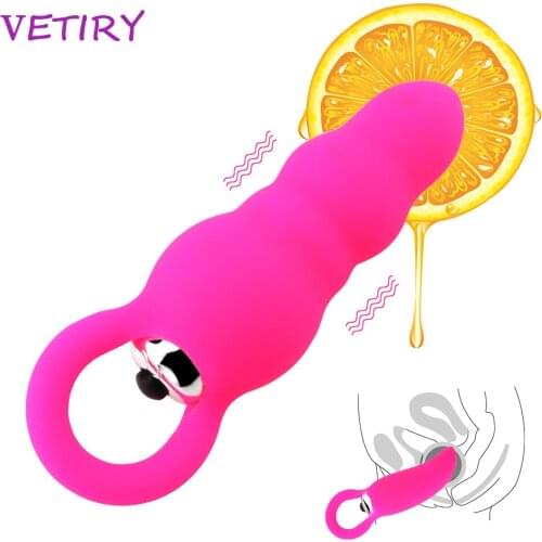 VETIRY Dildo Vibrator Anal Plug Butt Plug Vibrating Jumping Egg Prostate Massager G-spot Stimulator Sex Toys for Women Men