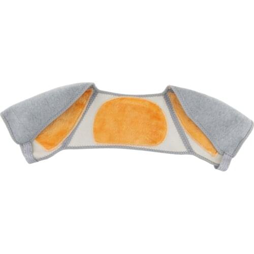 Adults Bamboo Charcoal Fiber Sports Double Shoulder Support Brace Wrap Effectively Relieve Discomfort M/L/XL