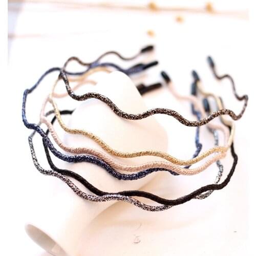 1PC Superfine Wave Women Hair Bands lovely Girls Hair Accessories Fashion Simple Head Wear