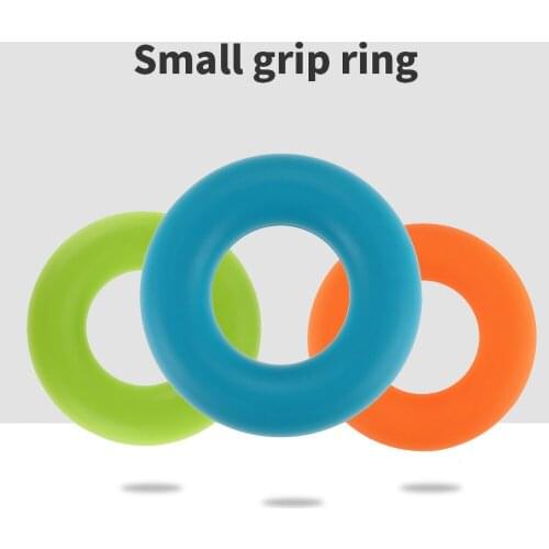 3Pcs Silica Gel Hand Grip Ring Men Women Gym Fitness Finger Heavy Exerciser Ball Strength Muscle Recovery Gripper Trainer