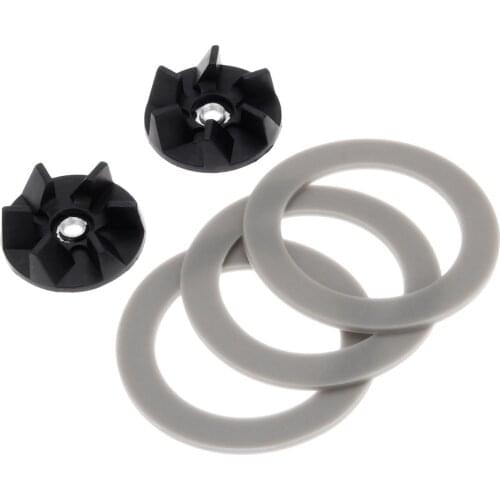 5Pcs/set Replace Sealing Gasket +Rubber Drive Clutch Fit for Hamilton Beach Blender Kitchen Blender Parts Part Number 990035800