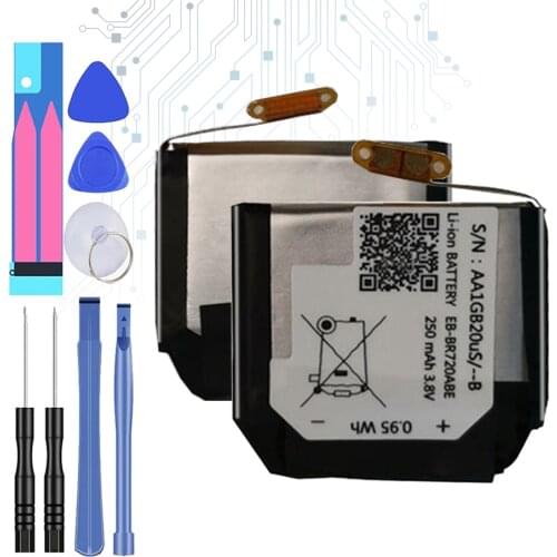 EB-BR720ABE 250mAh Replacement Battery For Samsung Gear S2 S 2 Classic R732 BR720