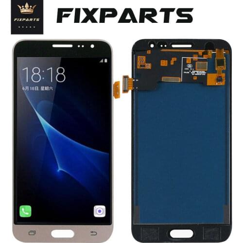 Can Adjust Brightness Display For Samsung Galaxy J3 2016 J320 J320F J320P J320A LCD Replacement Touch Screen Digitizer Assembly