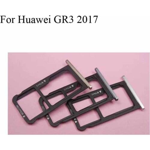 For Huawei GR3 2017 GR 3 2017 New Original Sim Card Holder Tray Card Slot For Huawei GR3 2017 GR 3 2017 Sim Card Holder