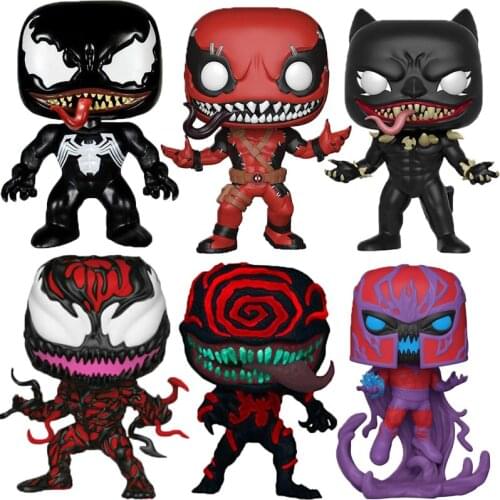 Funko MARVEL Venom CORRUPTED VENOM #517 BLACK PANTHER #370 MAGNETO #683 Action Figure Toys Collection Dolls Gifts for Children