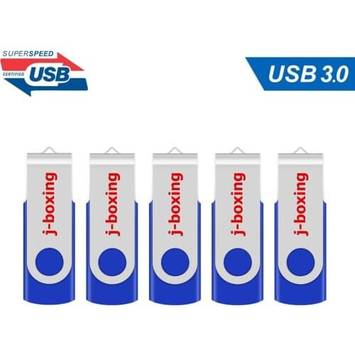 5PCS 16GB USB 3.0 Flash Drives Metal Swivel 32 GB 64 GB usb3.0 Pen Drive Thumb Storage Memory Drive for Computer Macbook Desktop