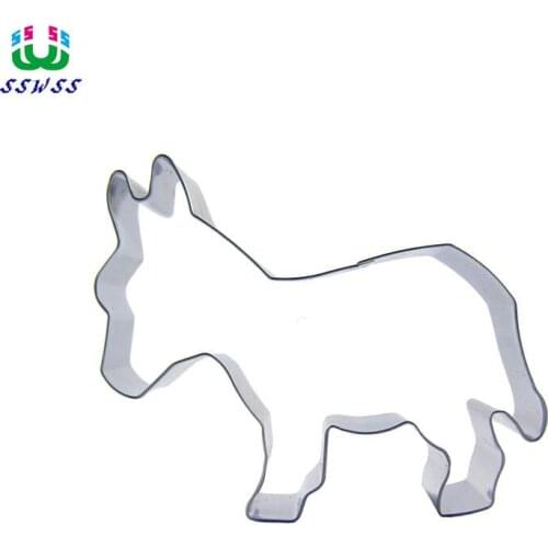 Livestock Cake Decorating Fondant Cutters Tools Hot Selling,Donkey Shape Cake Cookie Biscuit Baking Molds,Direct Selling