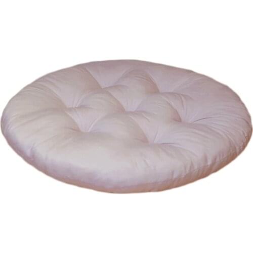 Round Seat Cushion Decorative Solid Color Thick Chair Pad Tatami Floor Pillow