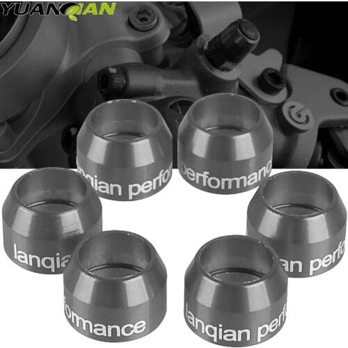 Motorcycle Accessories CNC Aluminum Billet Bleed Valve Cover Kit for Aprilia Dorsoduro 1200 2010 2011 2012 2013 2014 2015