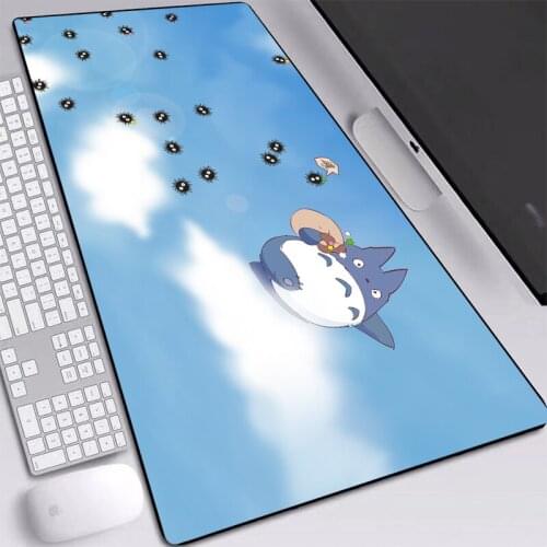 MRGBEST Large Mat Anime Japan Popular Cartoon Neighbor Tetro Non-slip Natural Rubber Play Mat Personality Desk Pad 90x40/80x40cm