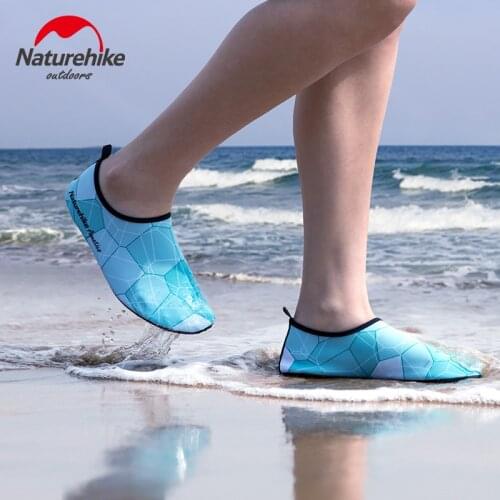 Naturehike Men Women Water Shoes Quick Dry Barefoot Aqua Socks Swim Shoes for Pool Beach Surf Swimming Walking 6 Colors