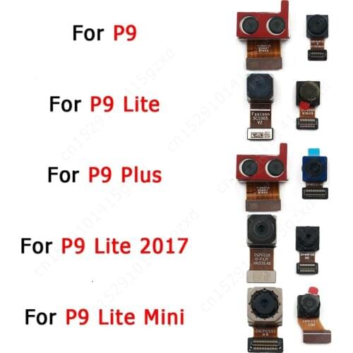 Original Front Back Camera For Huawei P9 Plus Lite Mini 2017 Rear Backside Facing Frontal Selfie Small Camera Module Spare Parts