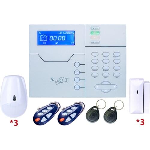Best Selling Alarm Ethernet TCP IP Alarm GSM GPRS Alarm System Home Security Protection with 32 wireless Zone And 8 Wired Zone