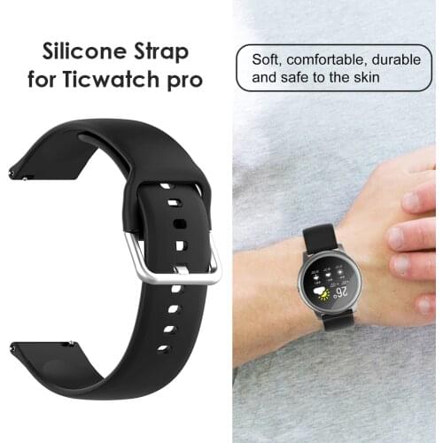 Sports Smart Watch Strap Silicone Soft Smartwatch Bracelet Elegant Watch Comfortable Element for Haylou Solar LS05