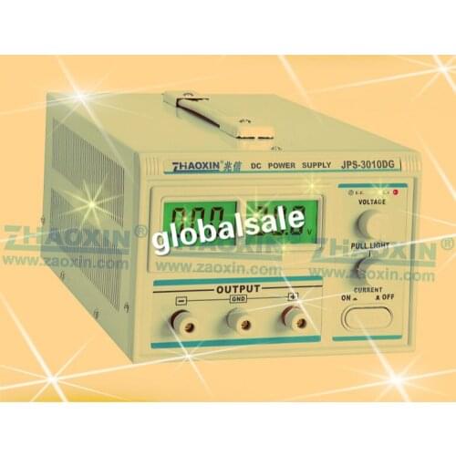 ZHAOXIN All New Digital JPS-3010DG Linear DC Power Supply 0-30V Outpur Voltage, 0-10A Output Current
