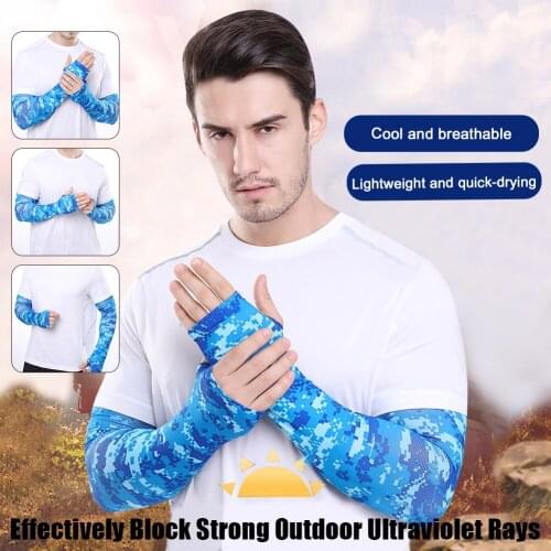 1 Pair Men Women Arm Warmers Summer Arm Sleeves Sun UV Protection outdoor Drive Sport Travel Arm Warmers White Black Arm Cover