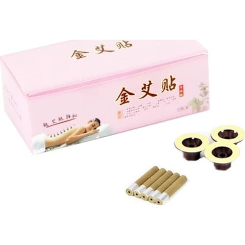 50pcs Moxibustion massage stick Ai cancel home acupuncture& Moxibustion wormwood sticker