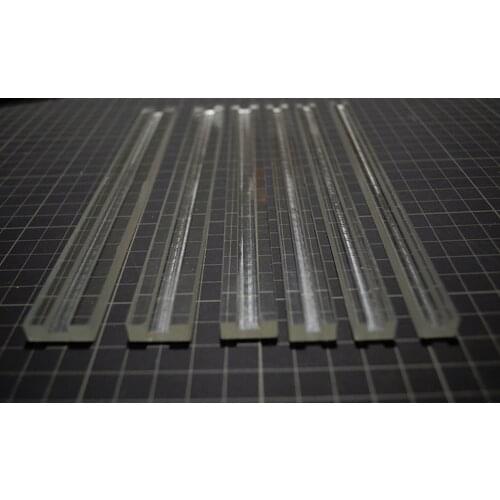 Acrylic Template Sewing Accessories for Leather 3# 5# Zipper Installation Installer Wallet Fix DIY Tool Repair