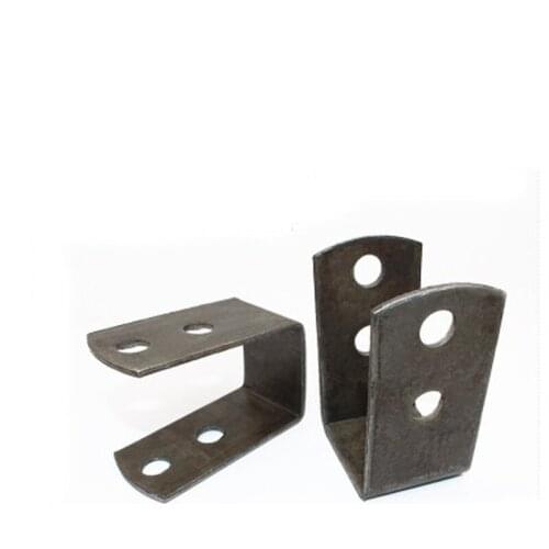 3PCS Electric Tricycle Accessories Motor Rear Axle High Lifting Ear Bracket Steel Base Pad Iron Frame Pull Ear Rear Axle Bracket