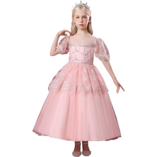 Children Birthday Party Prom Tutu Princess Wedding Bridesmaid Evening Infant Long Summer Dress Gown Vestidos Baby Girls Clothes