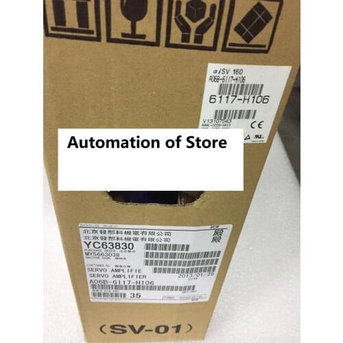 New and Original A06B-6117-H106 Servo Drive