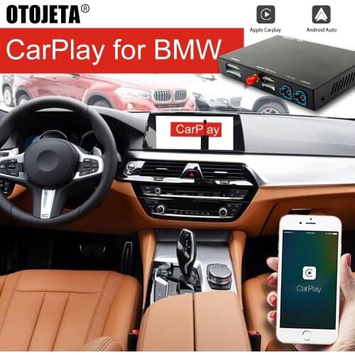 Car Upgrade Audio Video System Airplay Wireless Carplay Andriod Auto For BMW 530Li 523Li 528Li 525Li 520Li NBT Interface Black