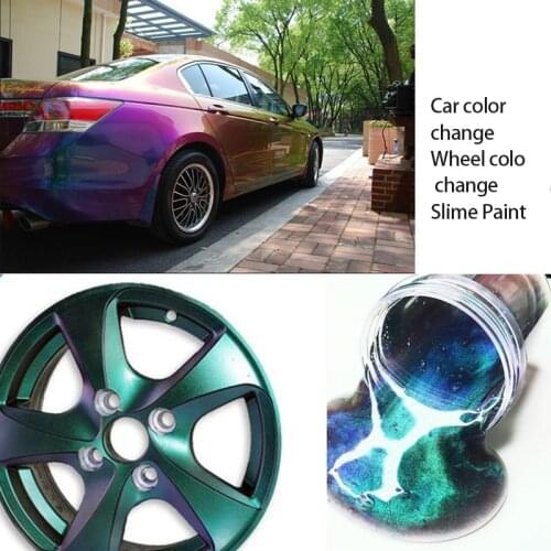 Car Chameleon Pigments Paint Powder Coating Auto Accessories Decoration 10g Color-changing car bicycle paint pigment