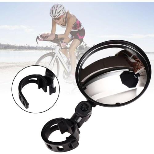 Bicycle Rearview Handlebar Mirrors Adjustable Bicycle Rearview Mirror Wide-angle Convex Mirror Cycling MTB Bicycle Accessories