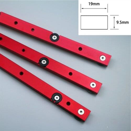 300/450/650mm Aluminium alloy T-tracks Slot Miter Bar Slider Table Saw Miter Gauge Rod Woodworking Tools DIY